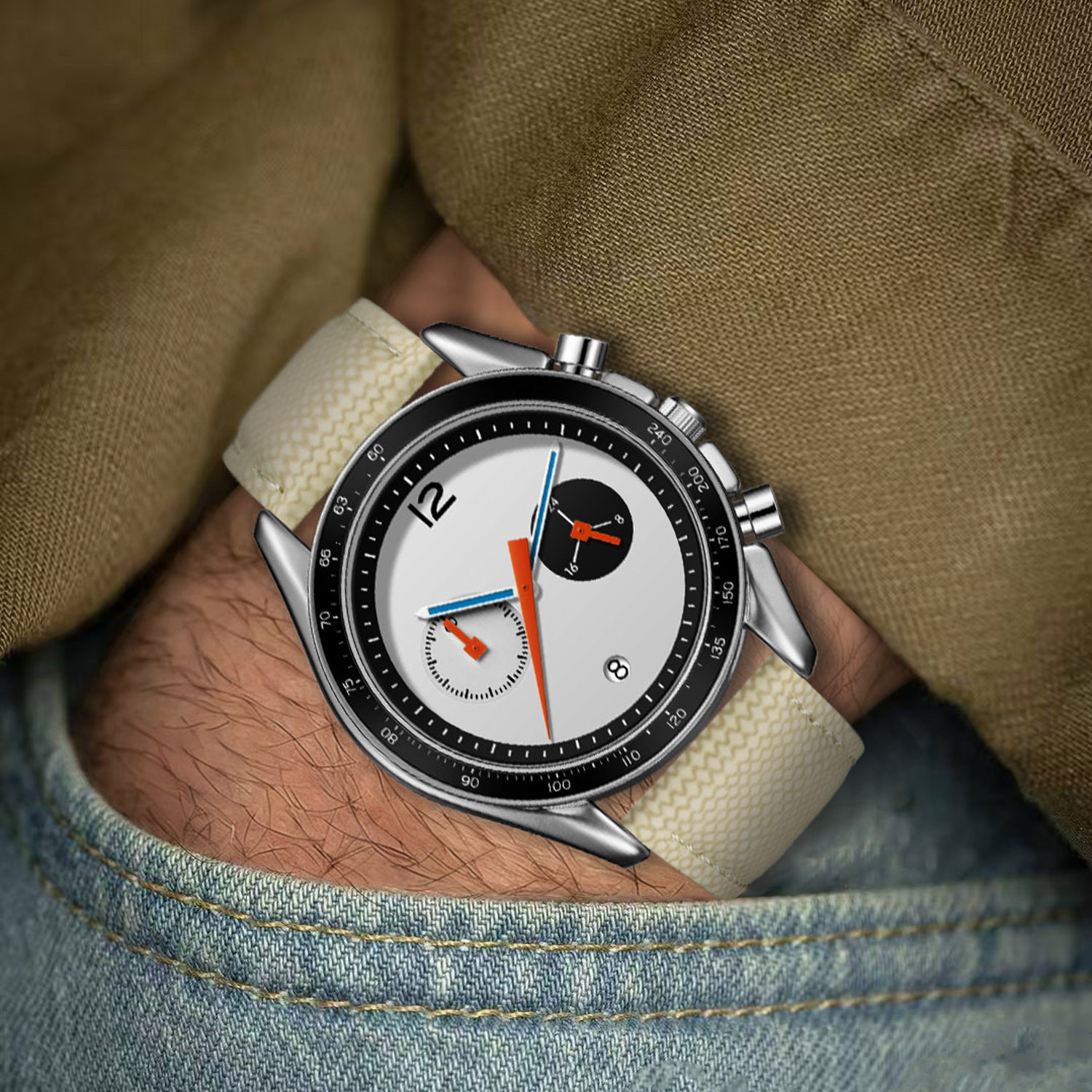 Seiko Watch Presage - CILOA - Montre Homme Vintage Argentée