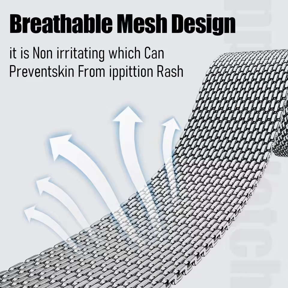 Bracelet en maille milanaise e - Milanese Loop Magnetic avis et prix