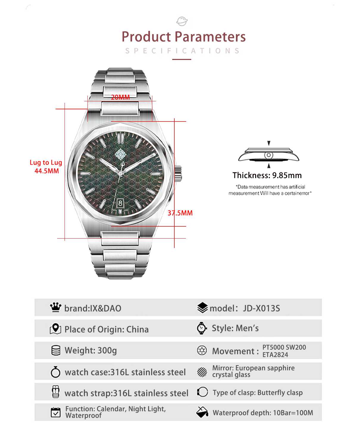 IX&DAO 2026 Nouvelle Montre Mé - Omega Watch Constellation avis et prix