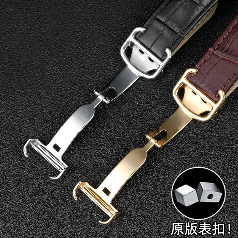 Bracelet de montre en cuir vér - Cartier Watch Tank avis et prix