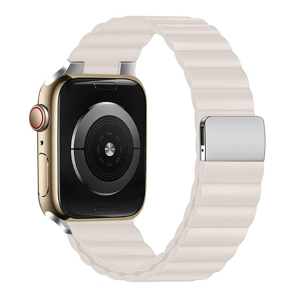 Bracelet magnétique en cuir po - Milanese Loop Magnetic avis et prix